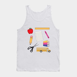 Teacher & School Item Mix Two Tank Top